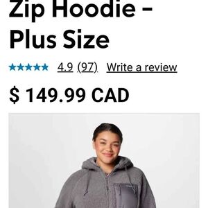Columbia Warmth Full Zip Fleece Jacket